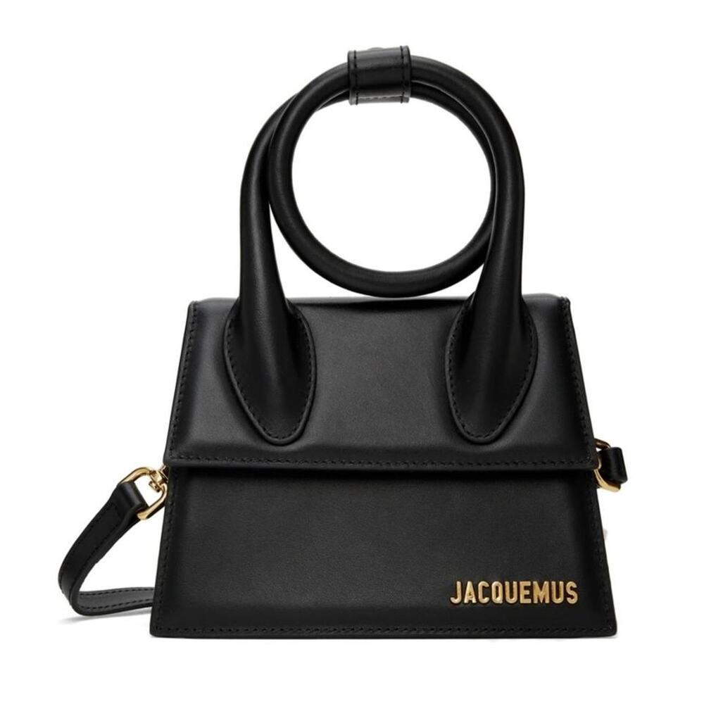 JACQUEMUS Le Chiquito Noeud top handle crossbody bag